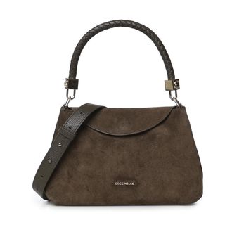Coccinelle Tassen, Dames, Bruin, ONE Size, Leer, Tiggy Small Shoulder Bag