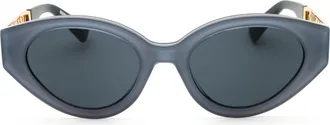 Moschino MOS160S Oval Plastic Sunglasses - Grey