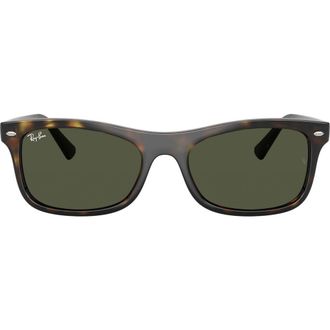 Ray-Ban 54mm Square Sunglasses in Havana /Green at Nordstrom