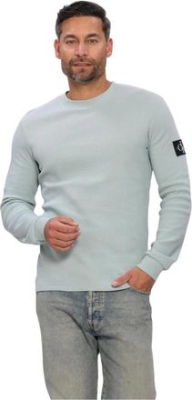 Calvin Klein Heren, Tops, Groen, Maat: XS Katoen