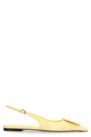 Jacquemus Duelo Leather Slingback Pumps
