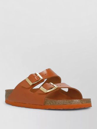Birkenstock leather slides