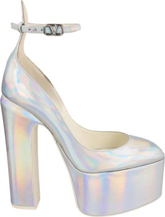 Valentino Tan-Go Platform Pumps