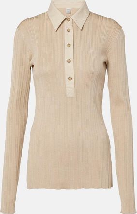 Toteme Polo in jersey a coste