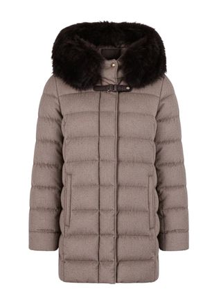 Moorer Belfortil Down Coat Sabbia