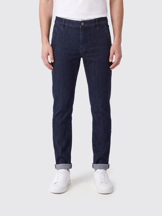 Pantaloni Torino Jeans skinny a vita media in denim stretch blu