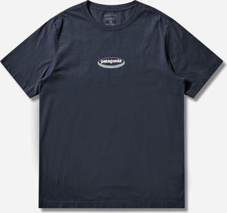 Patagonia Men s 95 Oval Logo T-Shirt New Navy