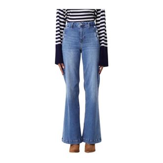 Liu Jo Dames, Jeans, Blauw, Maat: W27