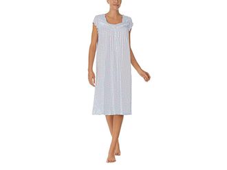 Eileen West Cap Sleeve Waltz Gown Womens Pajama Roses : SM, Lace/Modal/Spandex