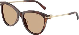 Tiffany & Co. TF4258BU 8421/8 Womens Sunglasses Tortoiseshell Size 57