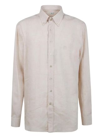 Etro buttoned long-sleeved shirt - Neutrals