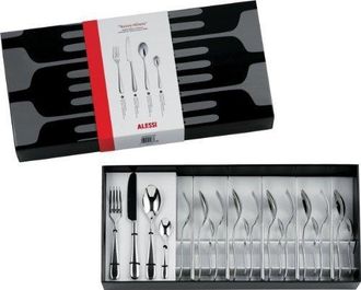 Alessi Nuovo Milano Juego De Cubiertos Acero Inoxidable