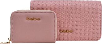 Bebe Otto Crossbody Bag with Matching Wallet in Blush at Nordstrom Rack