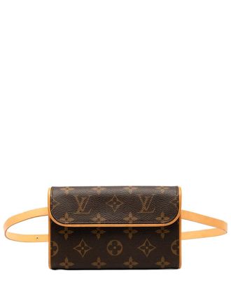 Louis Vuitton 2005 Monogram Pochette Florentine belt bag - Brown