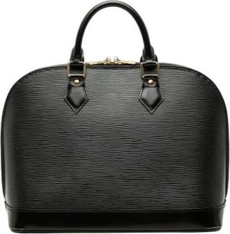 Louis Vuitton Pre-owned Alma PM - Dames - Vintage Handtas - Zwart - ONE Size - Leer - Vintage