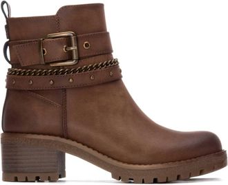 Xti Womens Refresh 172918 Booties In Camel