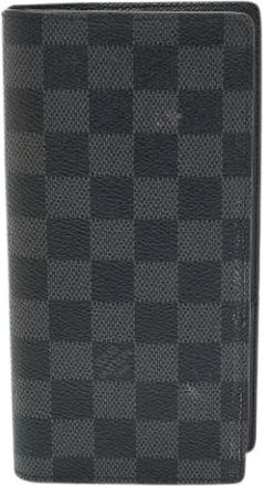 Louis Vuitton Pre-owned Brazza Wallet - Heren - Vintage Accessoires - Zwart - ONE Size - Vintage