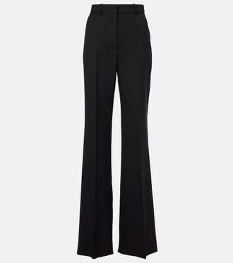 パンツ Max Mara FILOVIA - Silk and cotton fleece trousers Max Mara Filovia Silk And Cotton Fleece Trousers from