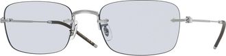 Oliver Peoples OV1359T TK-10 5036 Mens Sunglasses Silver Size 53