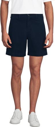 Lands End Knockabout 7 Comfort Waist Classic Fit Chino Short in Radiant Navy at Nordstrom, Size 30 X 7