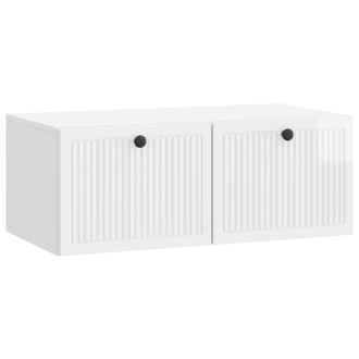 vidaXL Mueble Para Tv De Pared Brillante 78,5 X 41 X 30 Cm Vidaxl