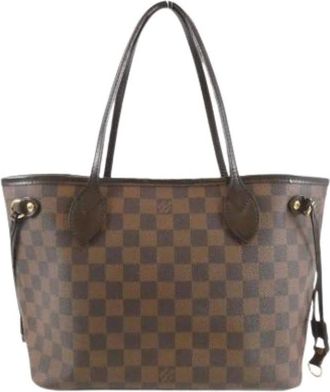 Louis Vuitton Pre-owned Tote Bags, female, Brown, Size: ONE SIZE Pre-owned Canvas Tote Bag