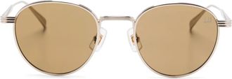 Dunhill Occhiali da sole tondi - Oro