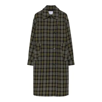 Pomandere Mujer, Abrigos, Verde, Talla: M