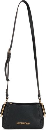 Love Moschino Flap Over Crossbody - Dames - Schoudertassen - Zwart - ONE Size - Polyester - Tassen