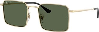 Ray-Ban RB3782 Polarized 92139A Mens Sunglasses Gold Size 50