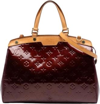 Louis Vuitton Pre-owned Handbags, female, Red, Size: ONE SIZE Pre-owned Brea MM