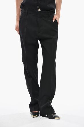 Dsquared2 Jeans a Gamba Larga in Misto Lana Vergine Dsquared2