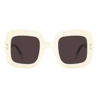 Isabel Marant IMIM0074GSSZJAC Acetate Square Sunglasses - Beige