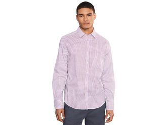 UNTUCKit Long Sleeve Cotton Tek Marten Shirt Mens Clothing Pink : 2XL Regular Fit, Cotton/Elastane/Nylon