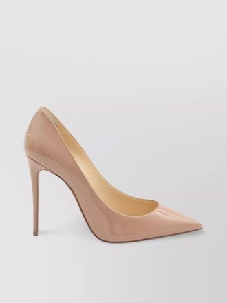 Christian Louboutin leather pointed-toe stiletto pumps