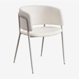 Sklum Silla De Comedor Tapizada Nalon Sklum