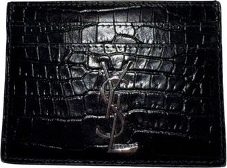 Saint Laurent Black Card Holder