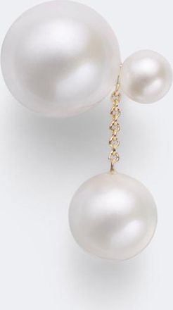 Sophie Bille Brahe Lou Perle 14kt gold single earring with freshwater pearls