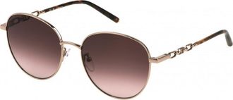 Escada Womens SESD95-560A32 SESD95 56 560A32 Sunglasses - Gold - One Size