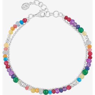 Dower & Hall Tutti Frutti Orissa Bracelet in Sterling Silver at Nordstrom, Size 8