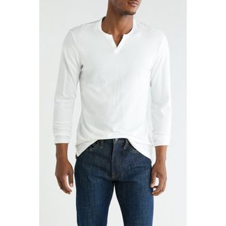 Joe's Cotton Henley in White at Nordstrom Rack, Size Xx-Large