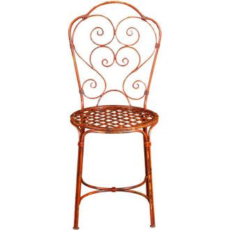 Biscottini International Biscottini - Wooden kitchen chair Dining chair 45x96x49 cm Outdoor chair Indoor chairs Garden chair Terrace chair Round seat chairs