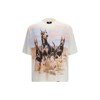 Represent Witte Katoenen T-shirt