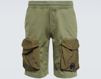 C.P. Company Cotton jersey cargo shorts