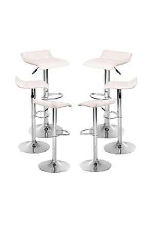 Regalos Miguel Packs Taburetes Cocina - Pack 6 Taburetes Bravio - Blanco