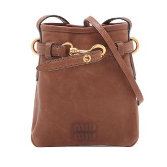 Miu Miu Pre-owned Miu Miu Nappa Bucket Bag Ladies LHUT805SY1N0L85F