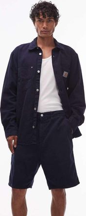 Carhartt Work in Progress Walter - Pantaloncini taglio comodo blu navy