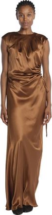 Crida Milano Kleedjes, Dames, Bruin, S, Gowns