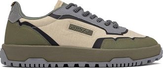 Autry Wildpace Model Cordura and Leather Sneakers