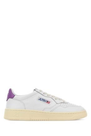 Autry White Leather Medalist Sneakers